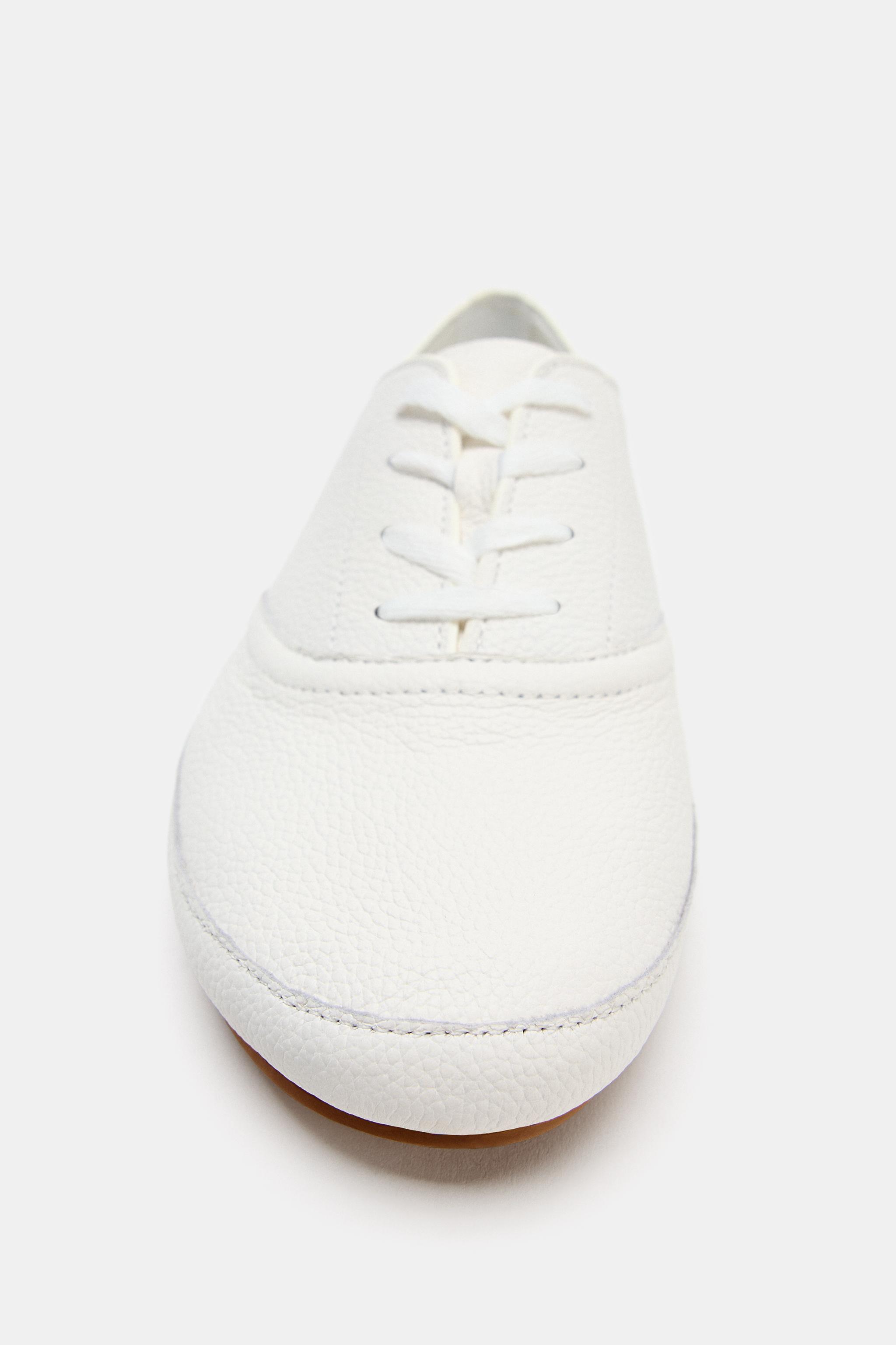 LEATHER DERBY SNEAKERS